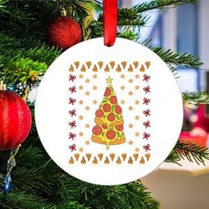Pizza Xmas Tree Ornament